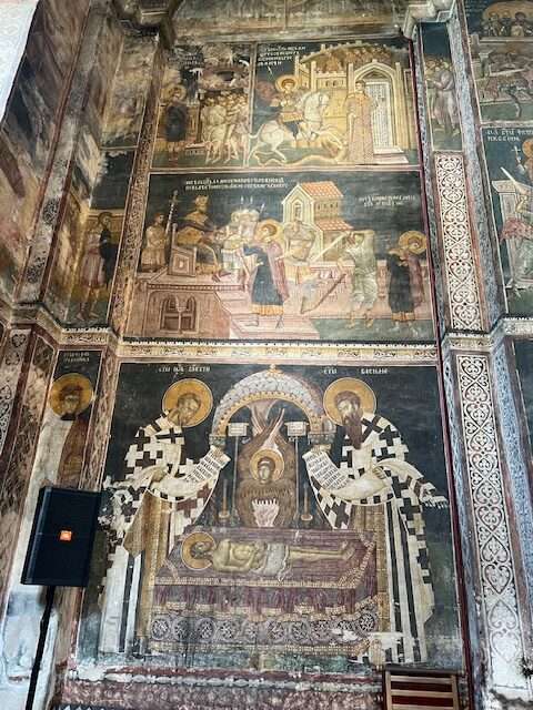 despite kosovo muslim population this serbian monastery is doing well